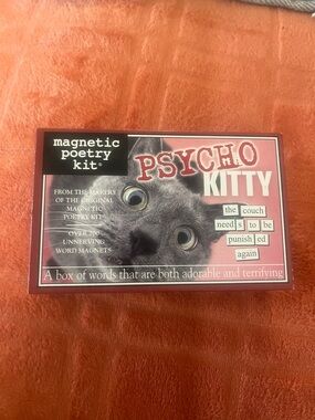 PSYCHO KITTY Magnetic Poetry Kit